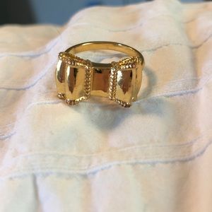 Kate Spade Gold Bow Ring
